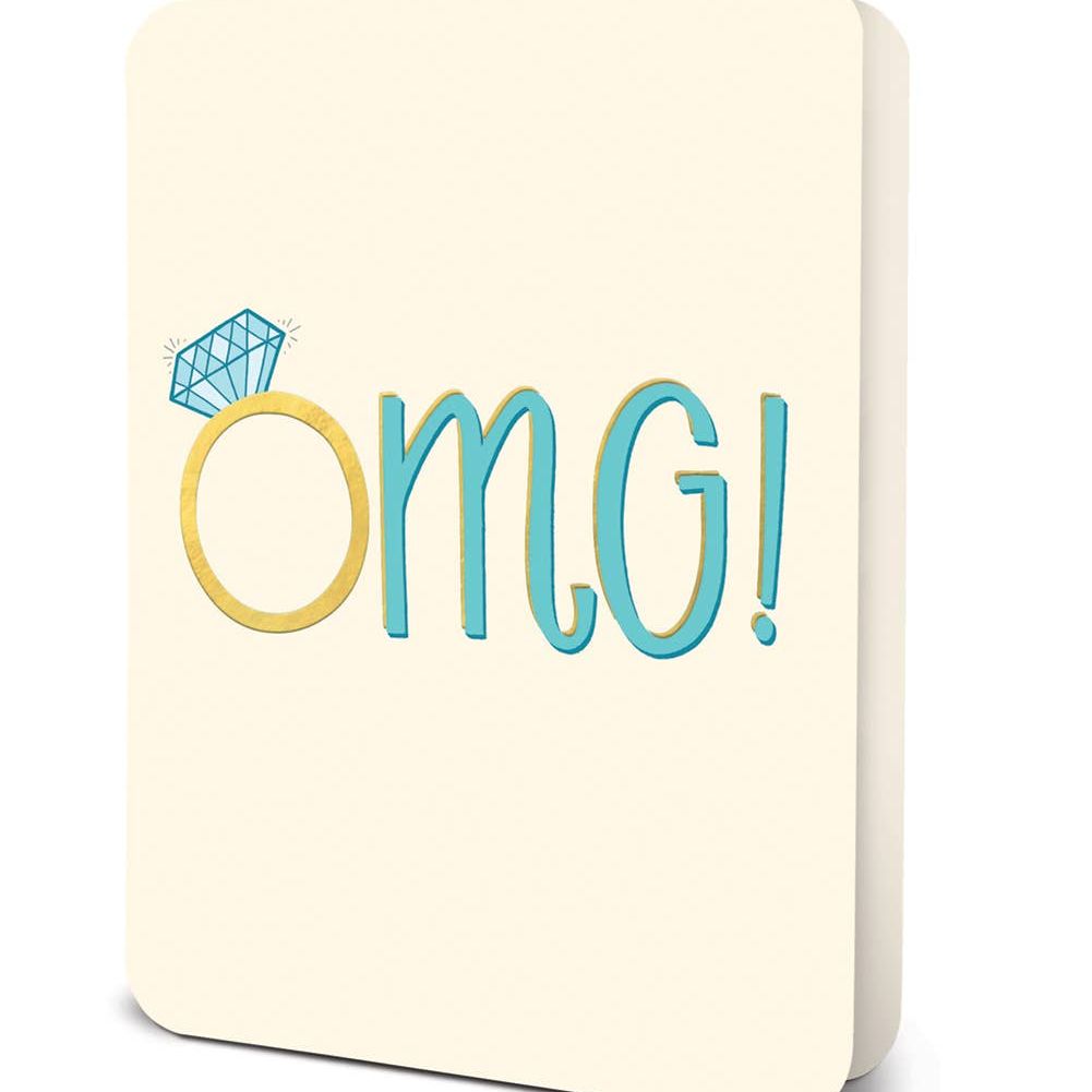 OMG Greeting Card