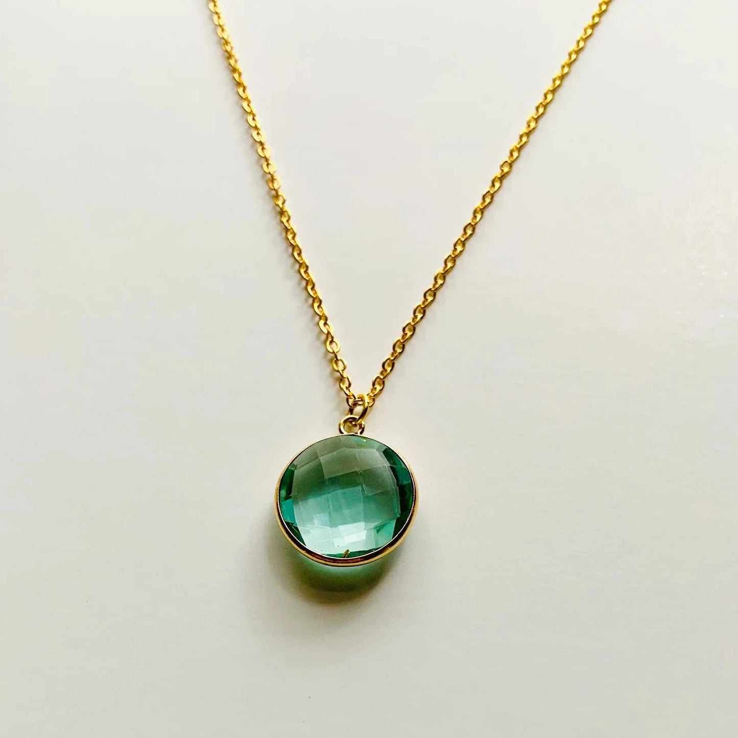 March Birthstone Necklace