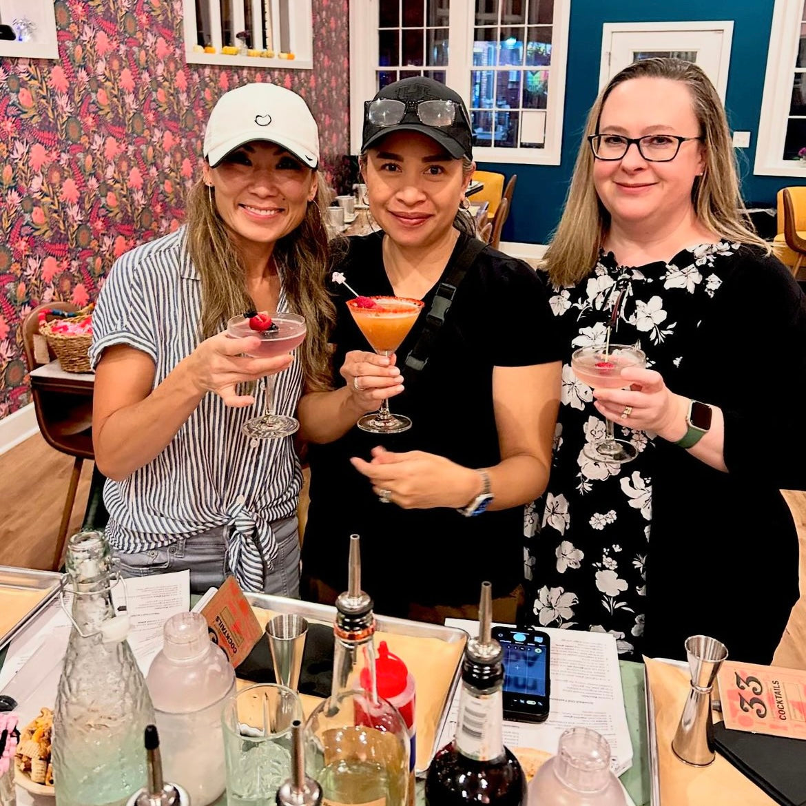Cocktail Making Experience: Minimum Four Guests: