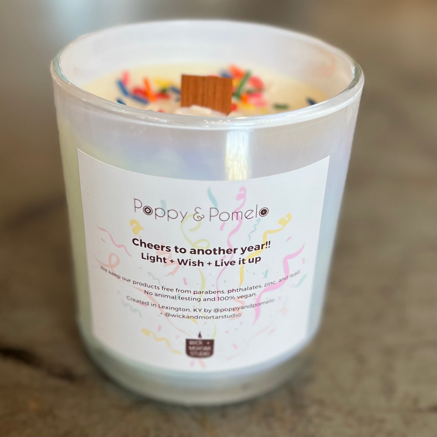 Big "A' Birthday Candle