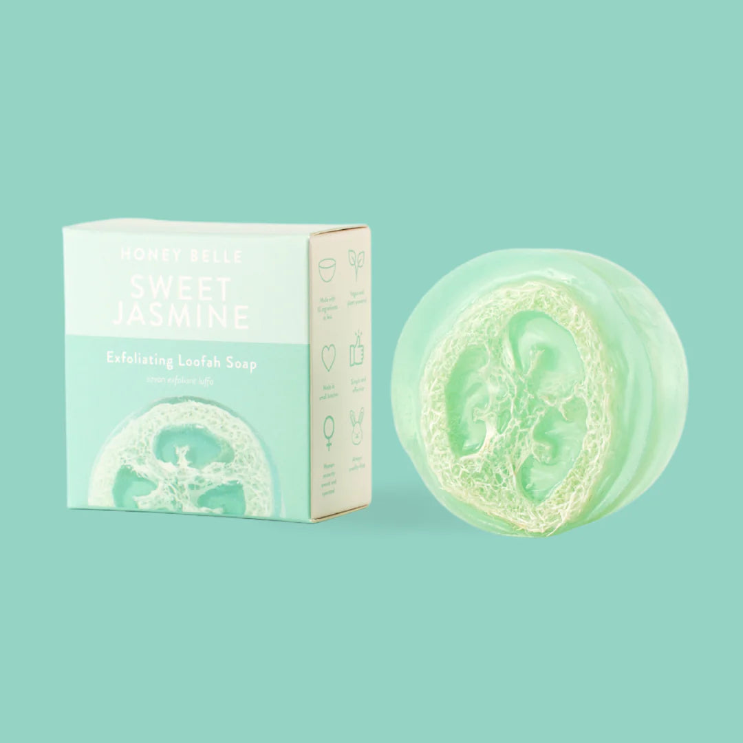Sweet Jasmine Loofah Soap