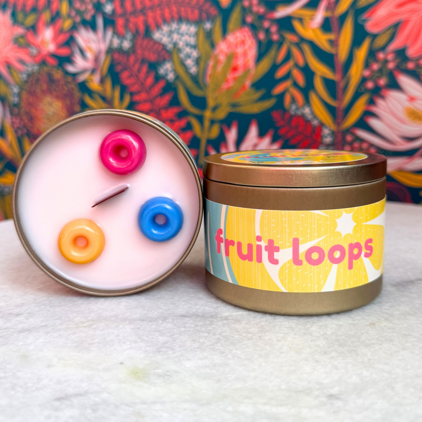 Fruit Loops Candle