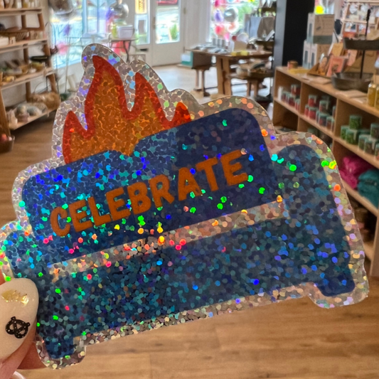 Celebrate Couch Sticker