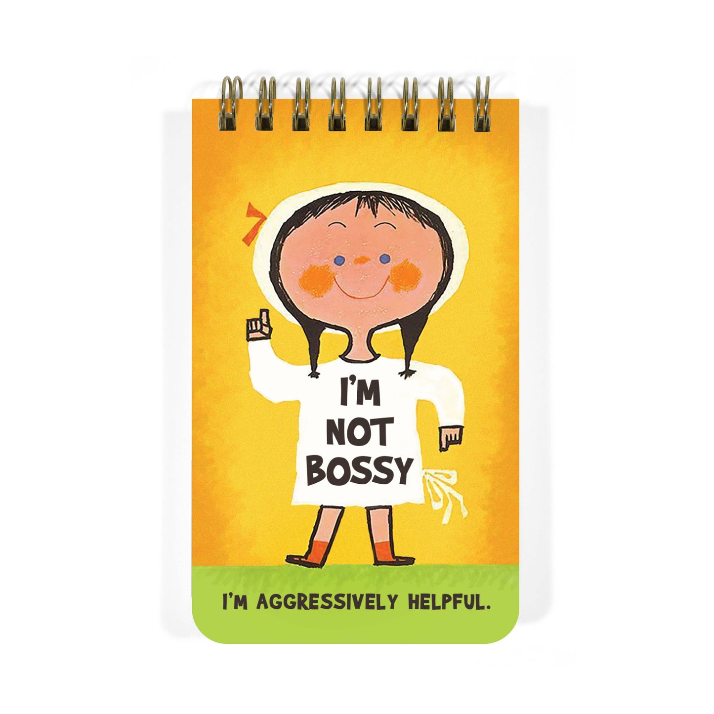 I’m Not Bossy. I’m Aggressively Helpful Memo Notepad