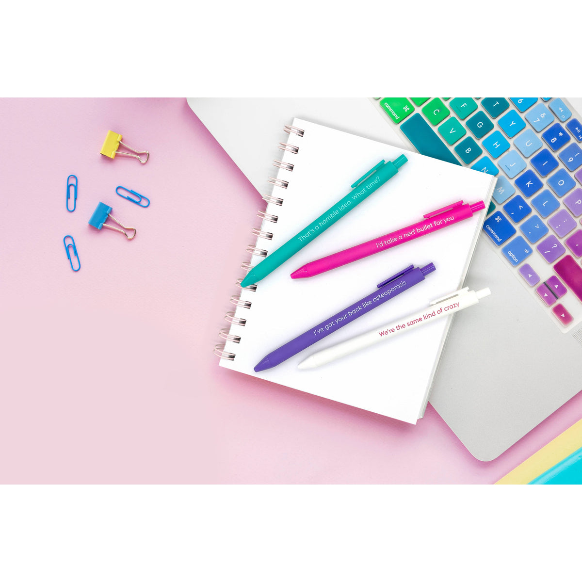 Best Friends Quotable Gel Pen Set