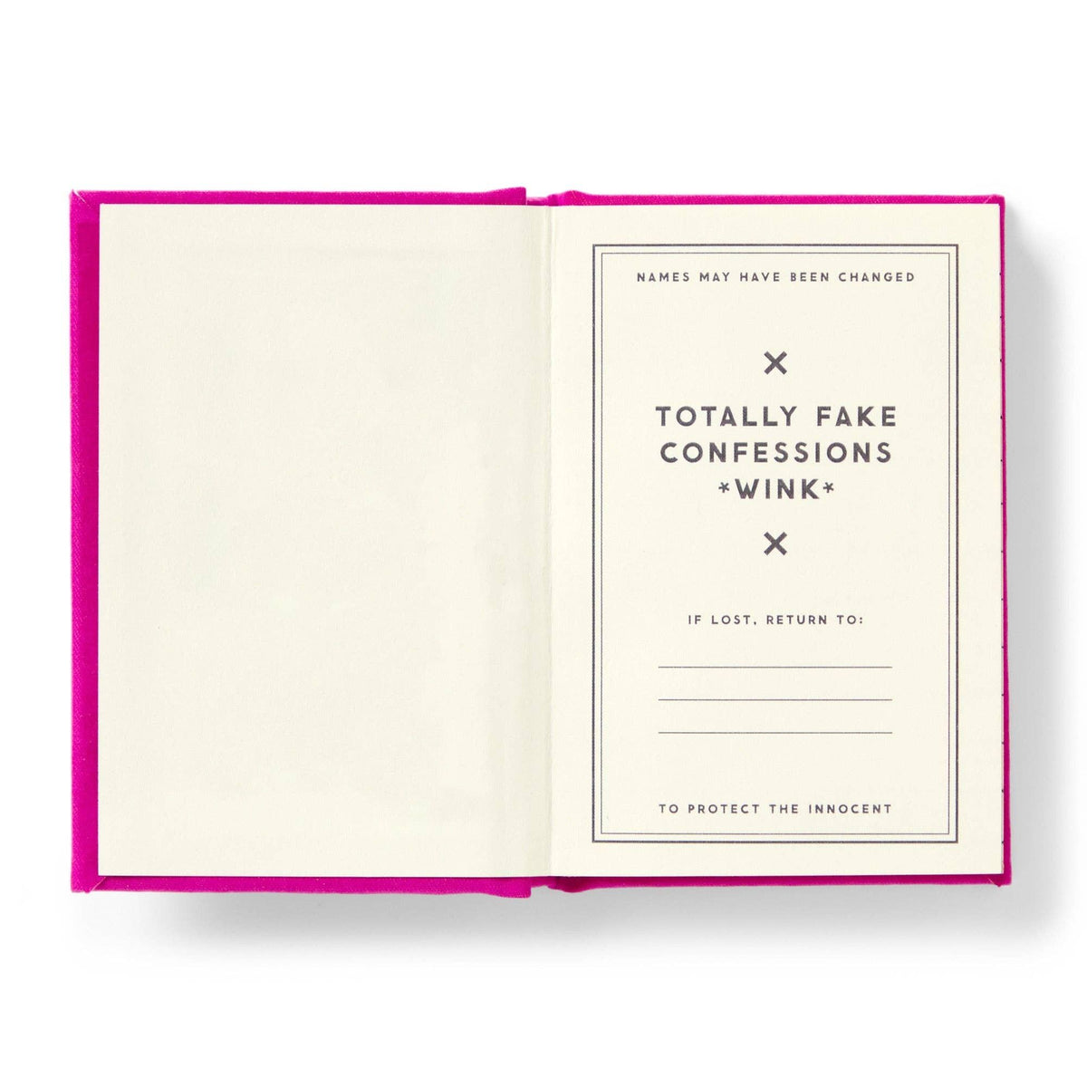 Tiny Secret Diary | 2.75" x 3.75" Pocket Notebook with Foil-Stamped Felt Cover