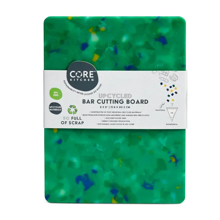Mini Green Recycled Plastic Cutting Board