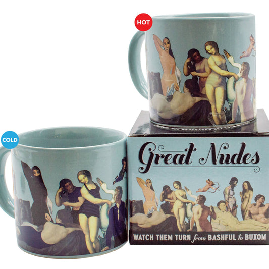 Great Nudes of Art Heat-Changing Coffee Mug