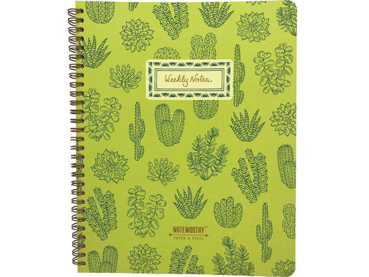 Cactus Weekly Fill-In Planner