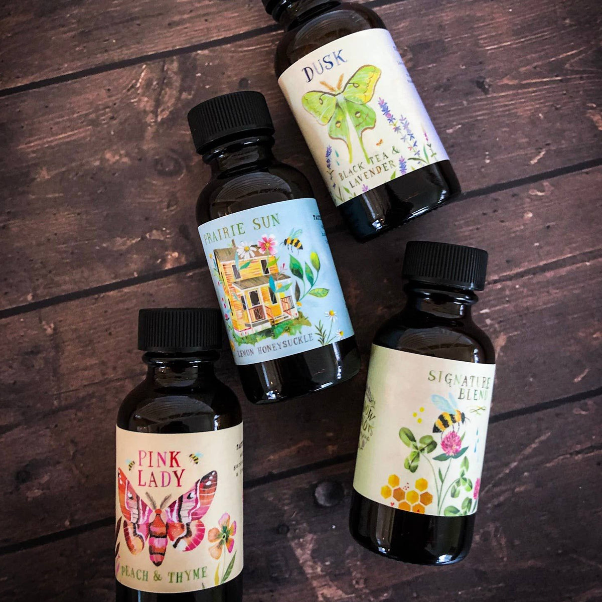 Daydream Simple Syrup Collection | 4-Piece Mini Set