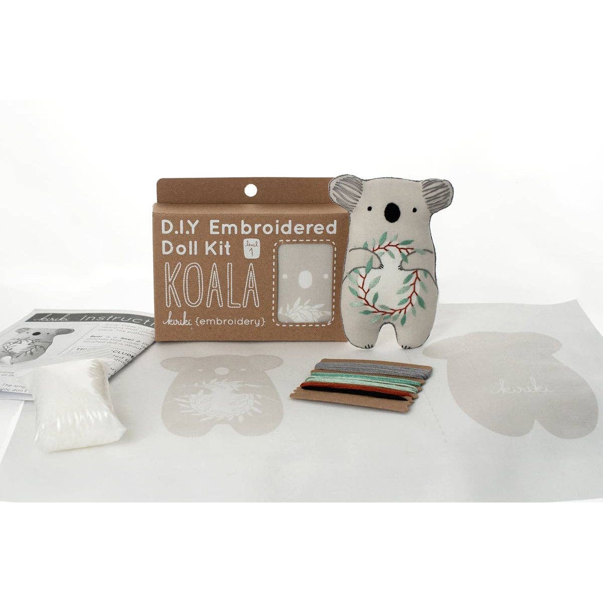 Koala Embroidery Kit