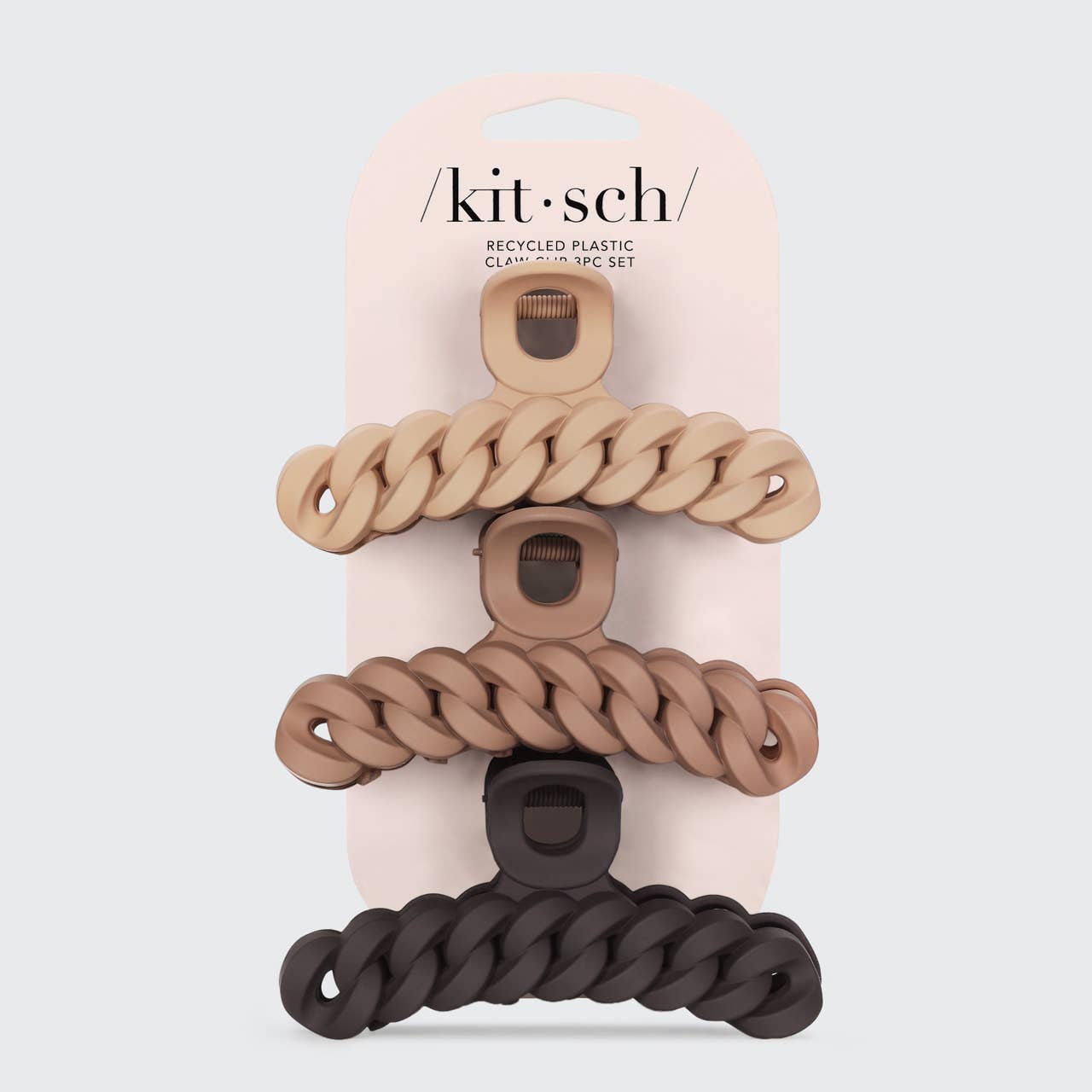 Braided Hair Claw Set