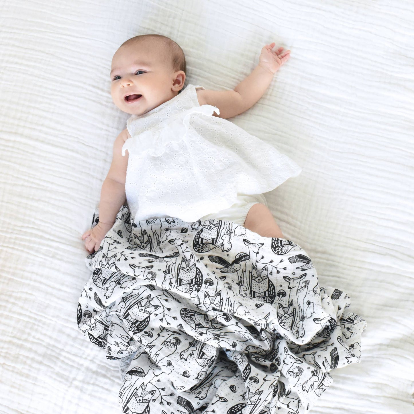 Forest Muslin Swaddle