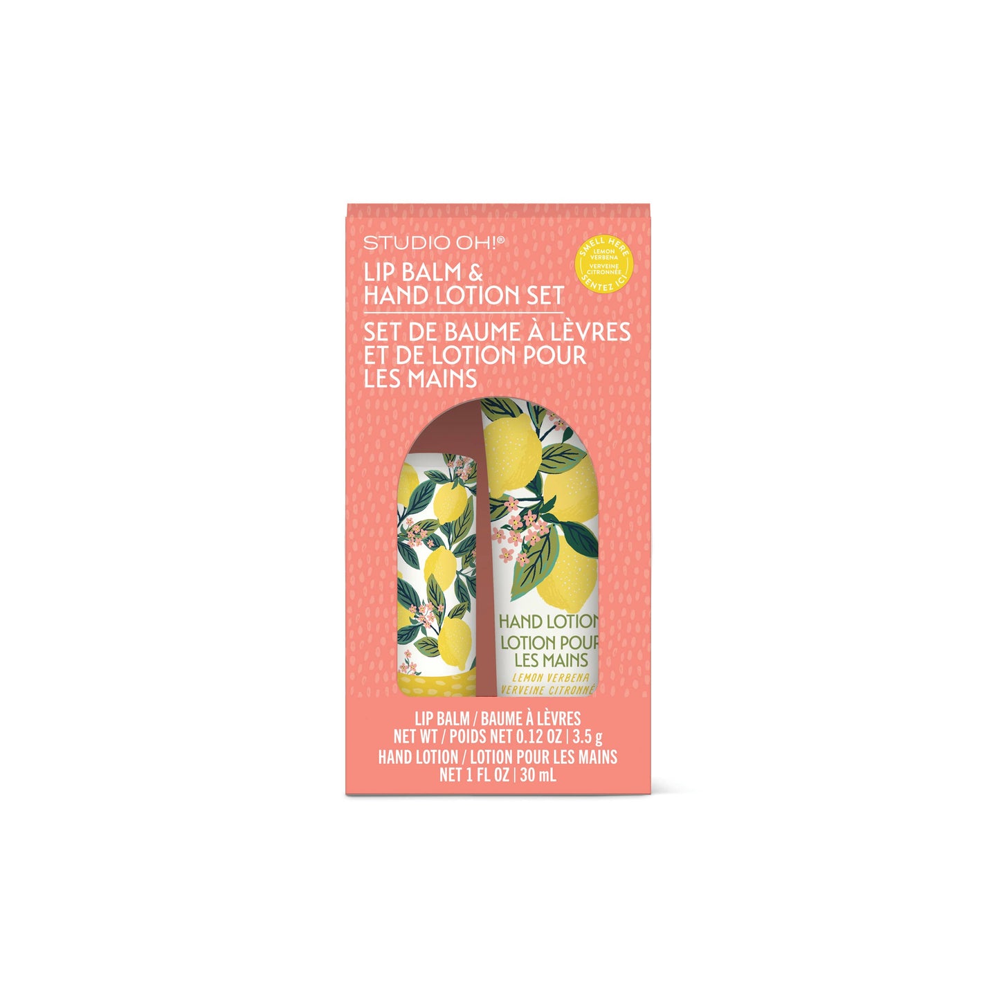 Lemon Tree Lip Balm & Hand Lotion Set