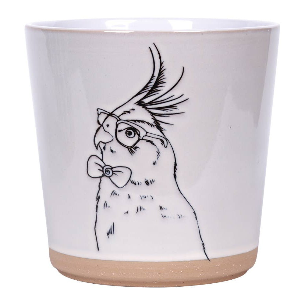 Parrot Flower Pot