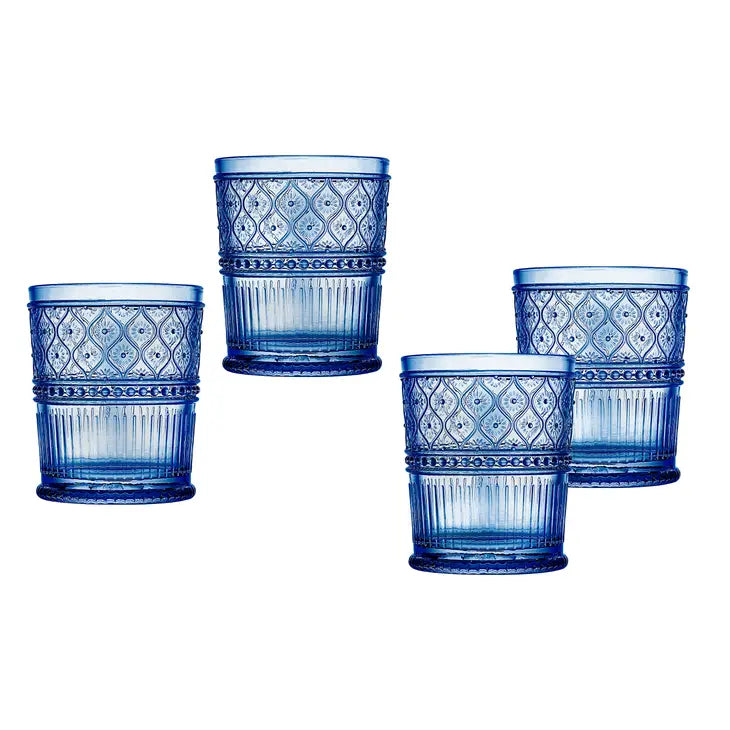 Blue Claro Cocktail Tumbler Set