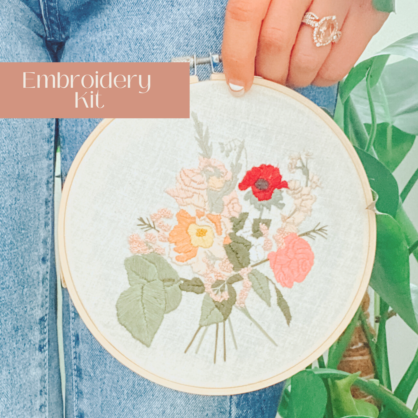 Dreamy Bouquet Advanced Embroidery Kit