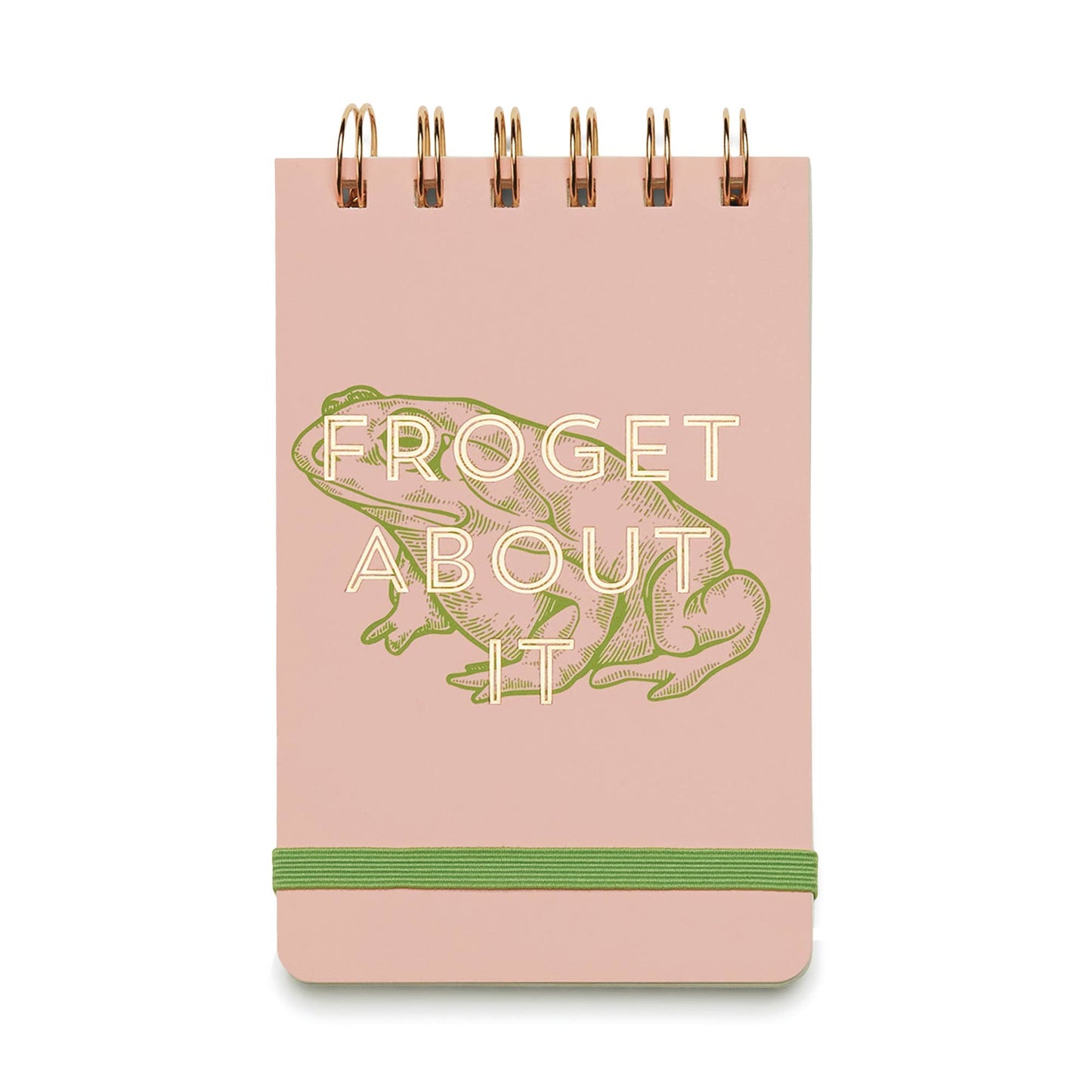 Froget About It Vintage Sass Wire Notepad | Lined Pocket Notebook