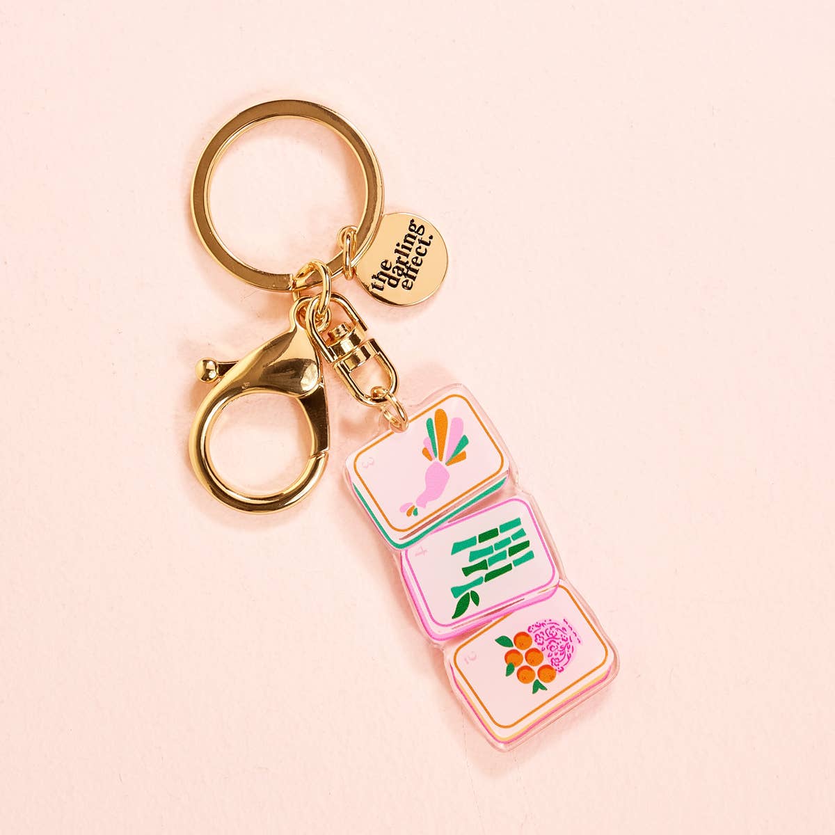 Mahjong Acrylic Keychain
