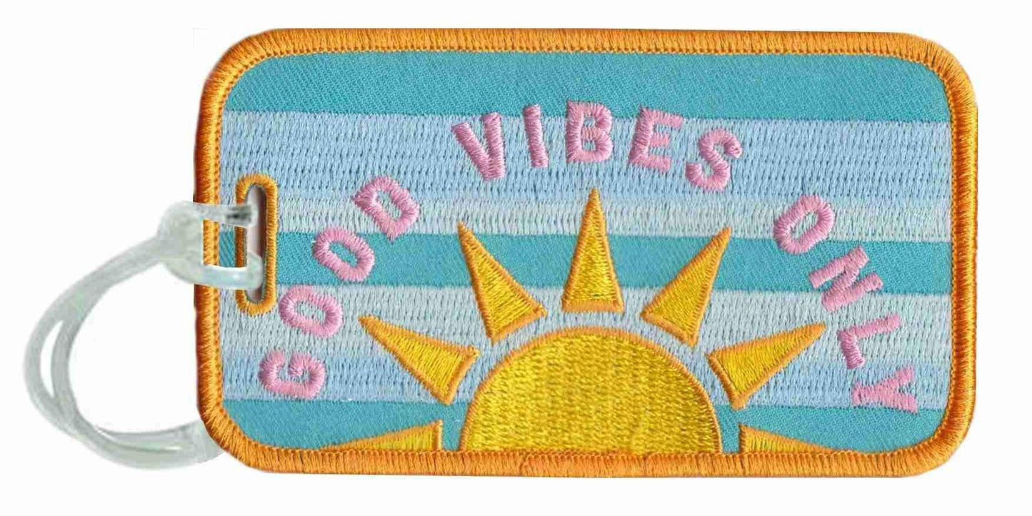 Good Vibes Luggage Tag