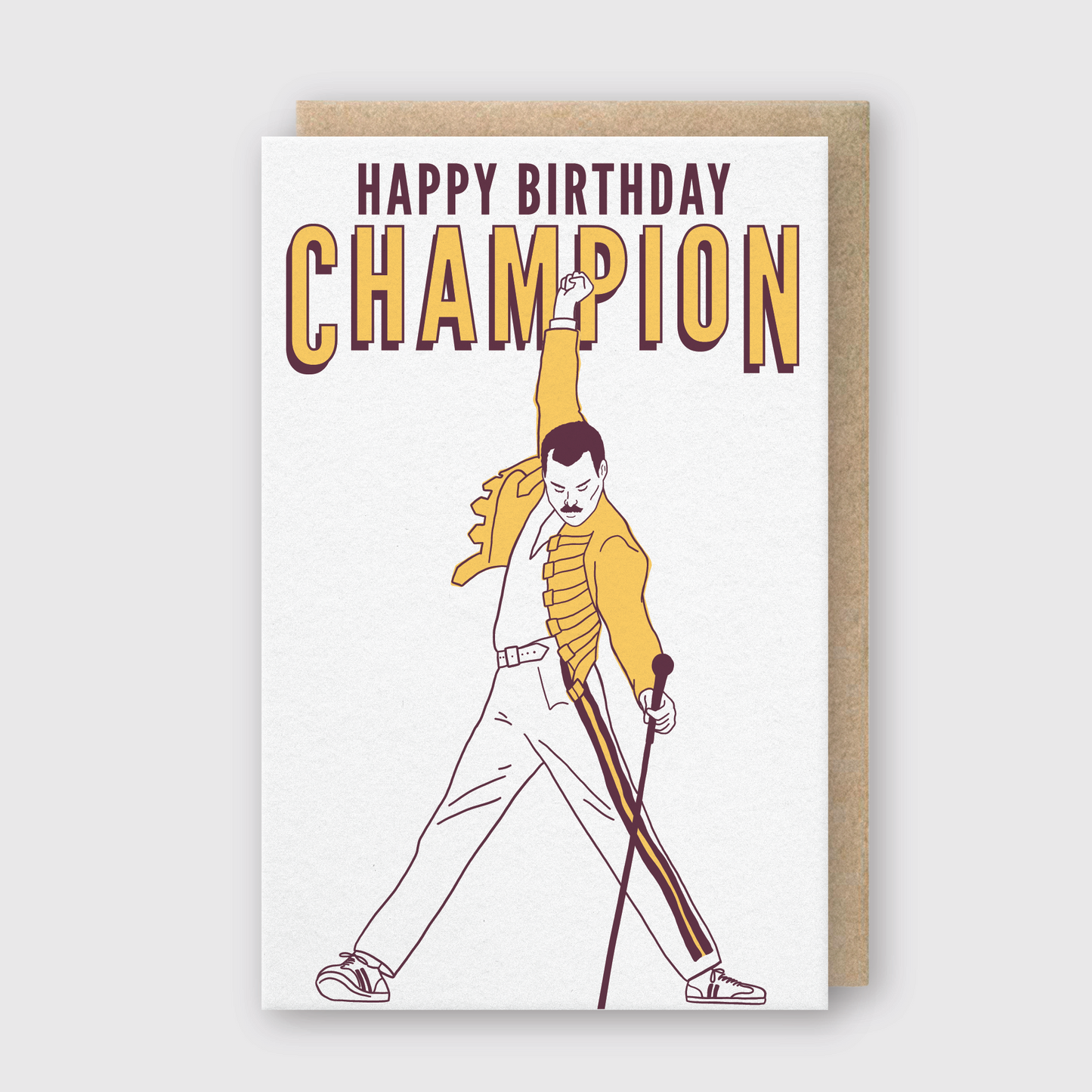 Happy Birthday Champion Greeting Card