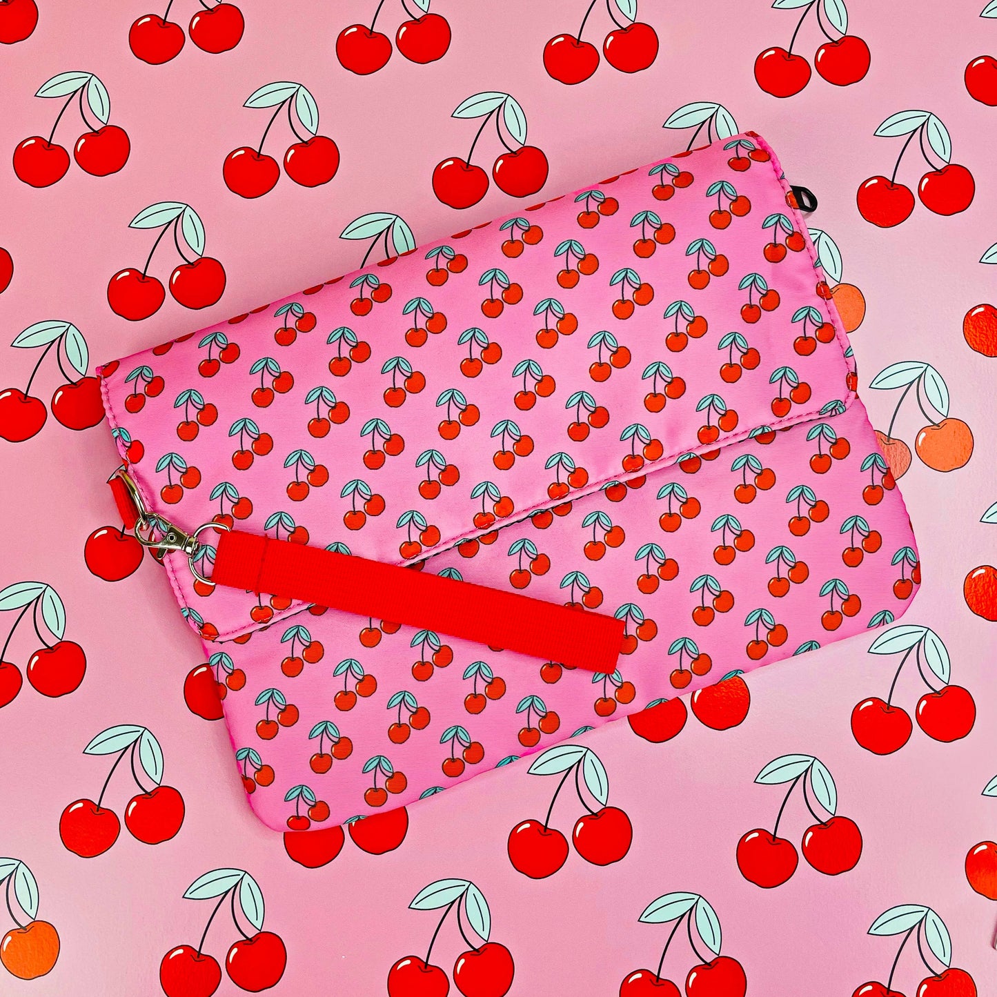 Cherry Smell Proof Wristlet