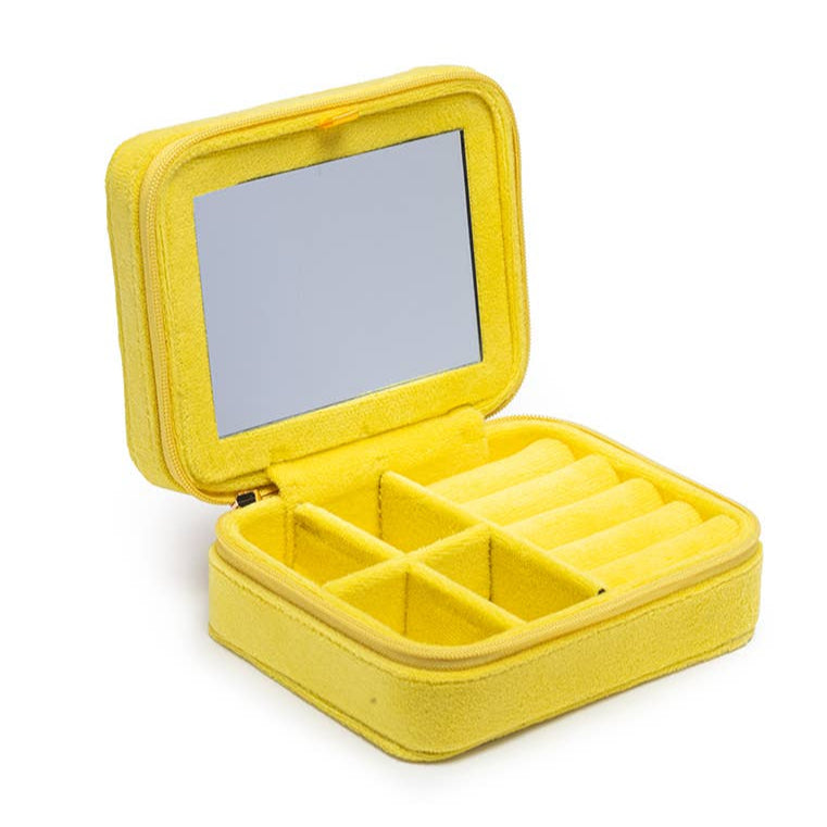 Velvet Chips Jewelry Travel Case