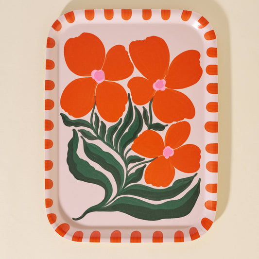Wild Flower Serving Tray