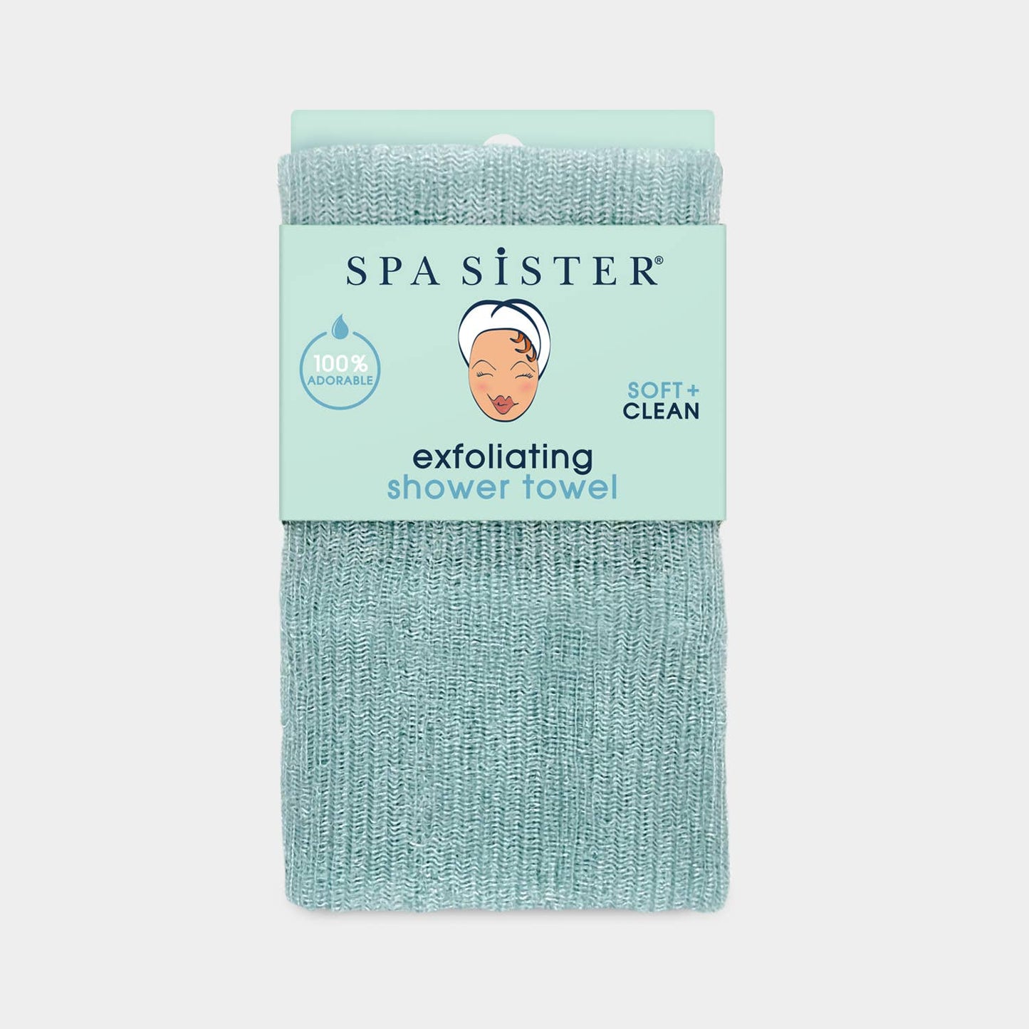 Blue Exfoliating Spa Towel