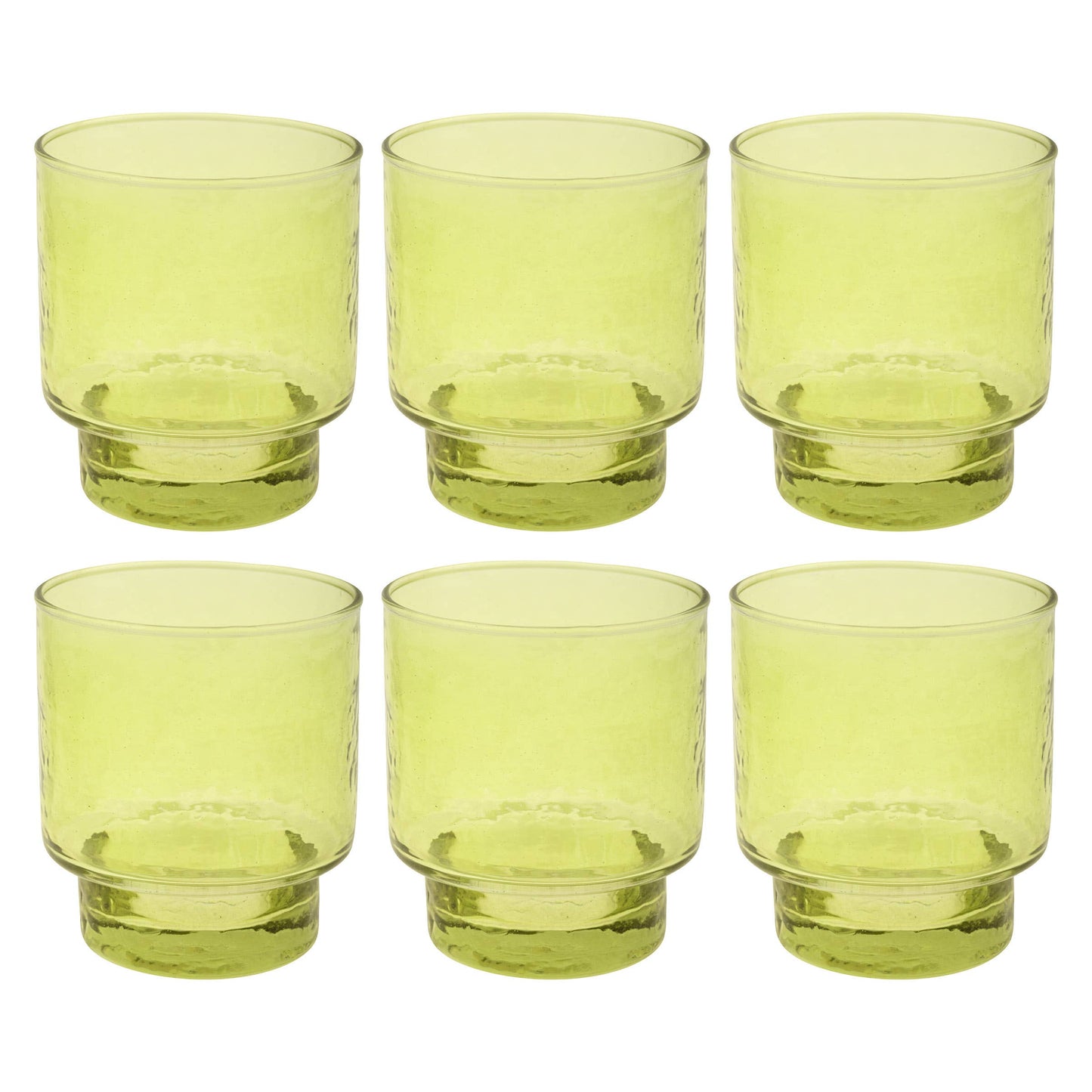 Celery Catalina Stacking Glasses