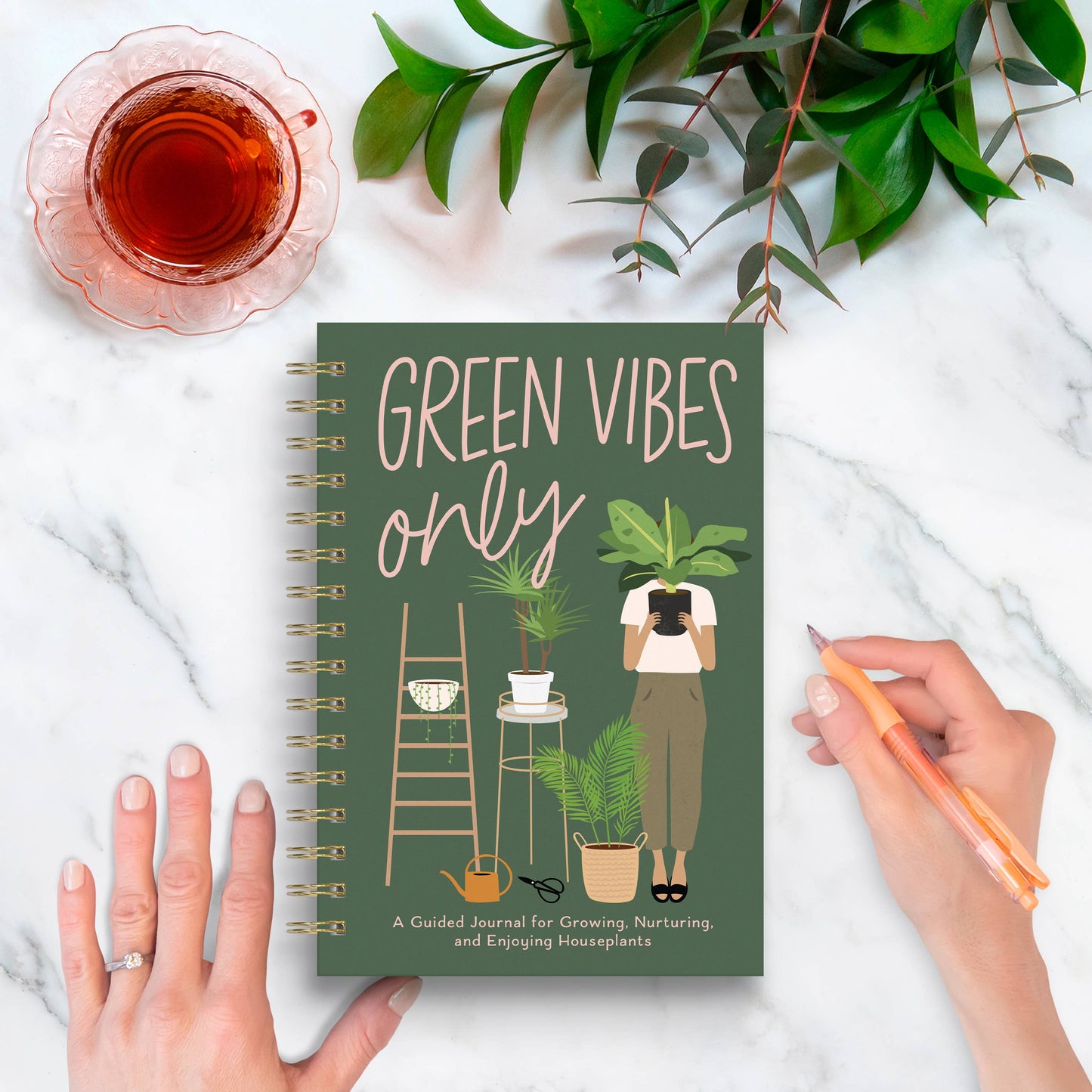 Green Vibes Only Houseplant Journal