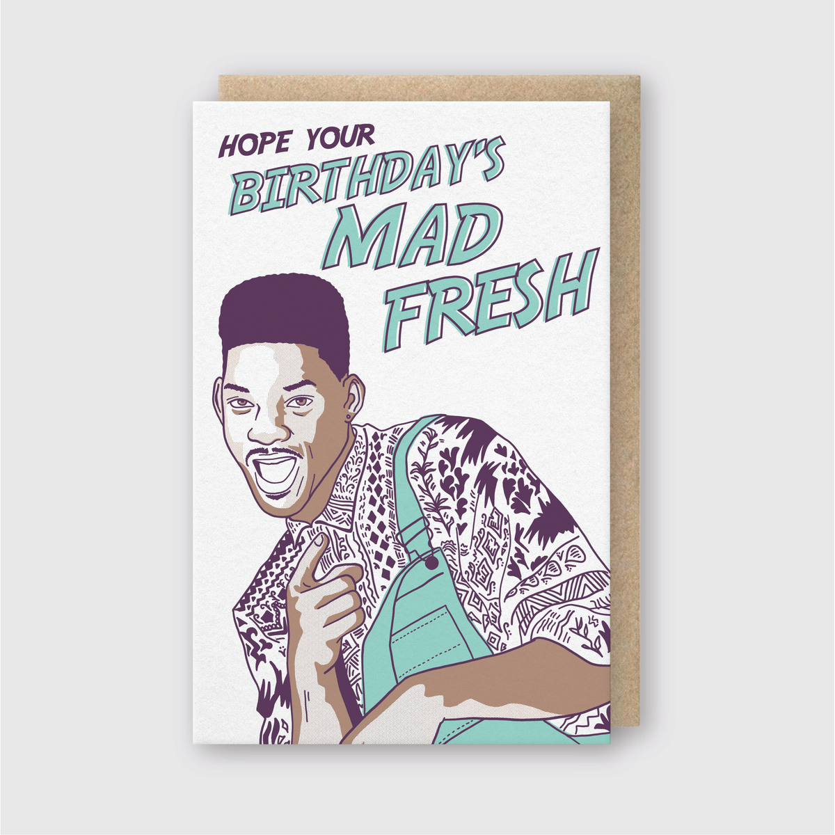 Mad Fresh Birthday Greeting Card