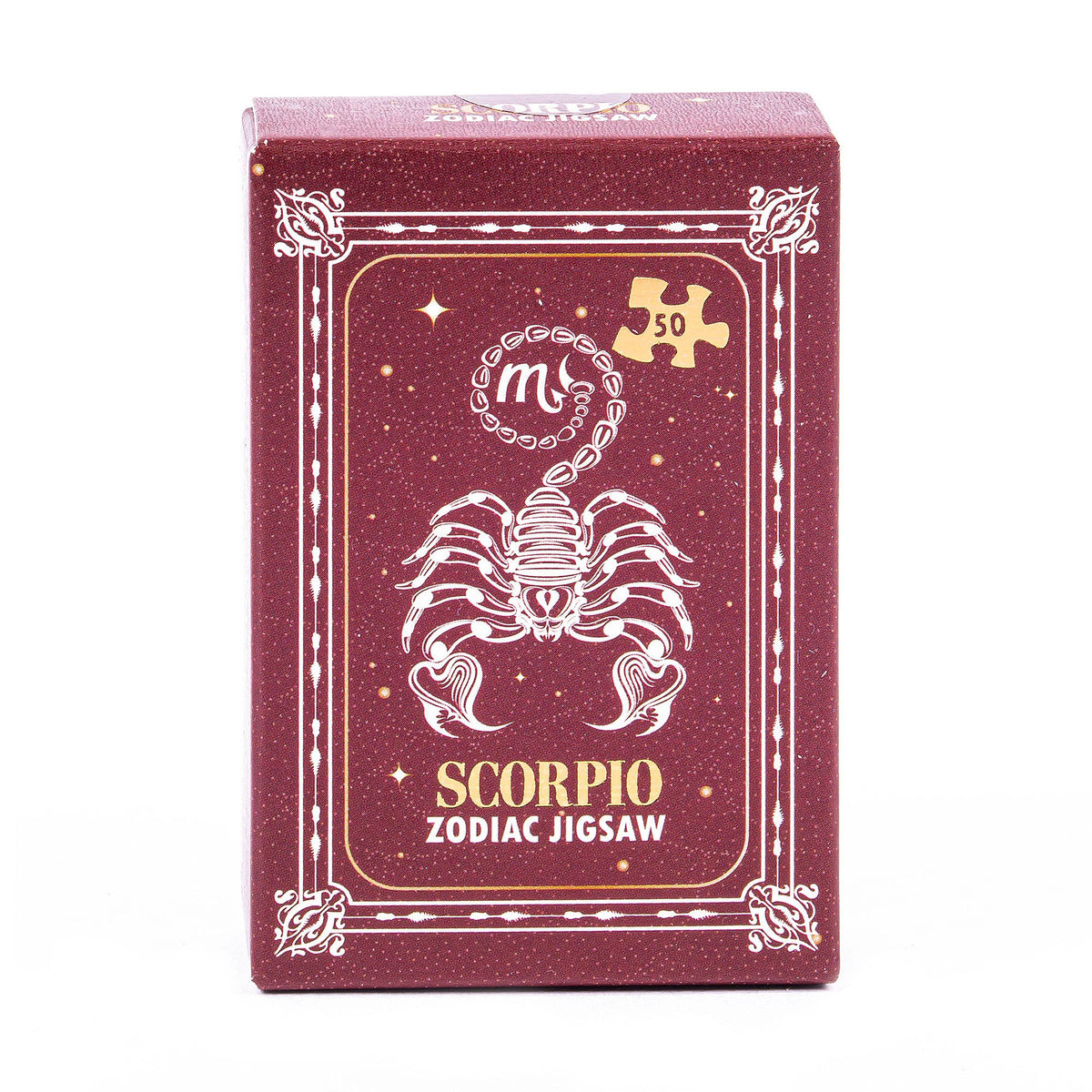 Zodiac Sign Mini Jigsaw Puzzles – 50-Piece Astrology Art