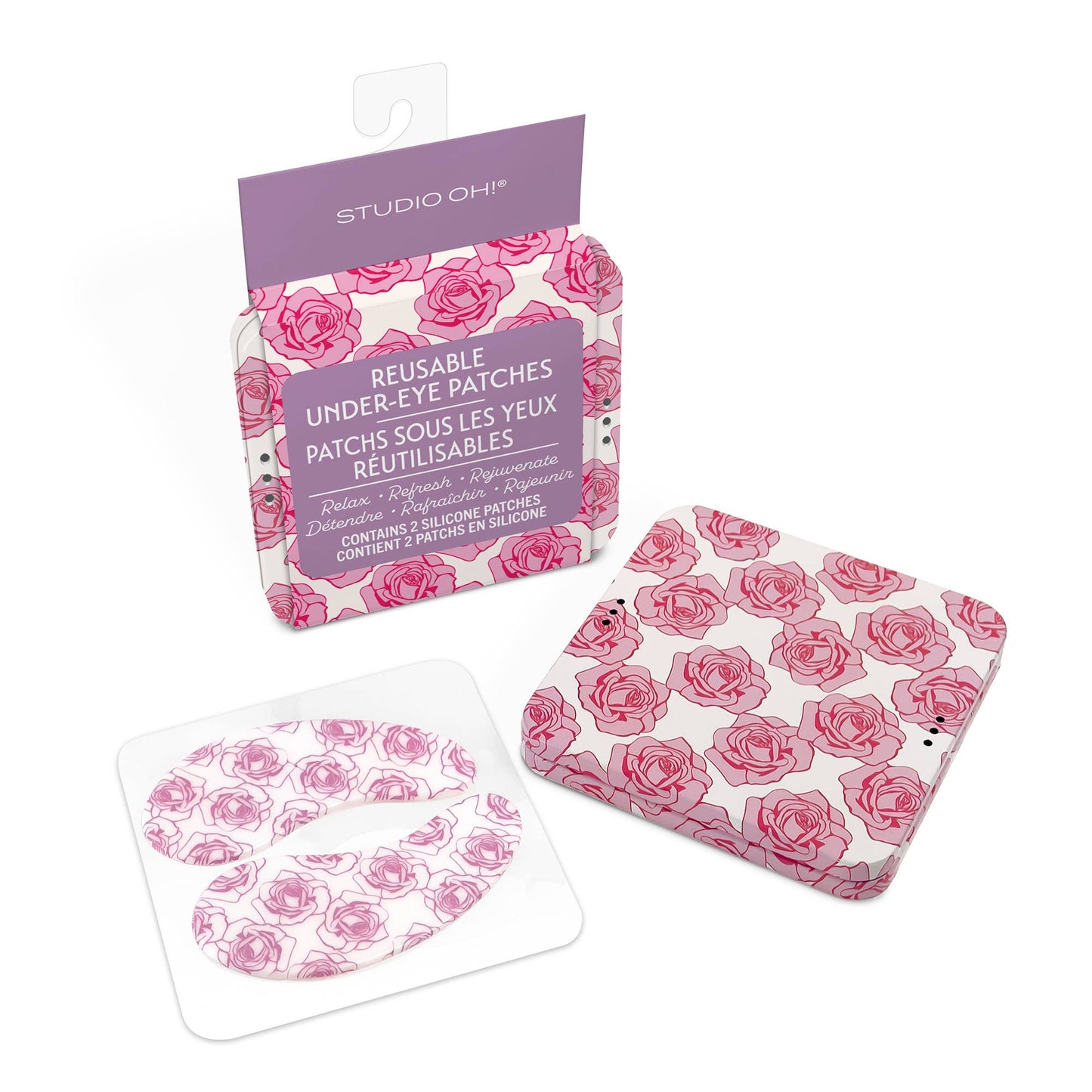 Petite Rose Eye Patches