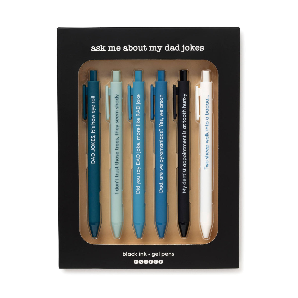 Dad Jokes Quotable Gel Pen Set