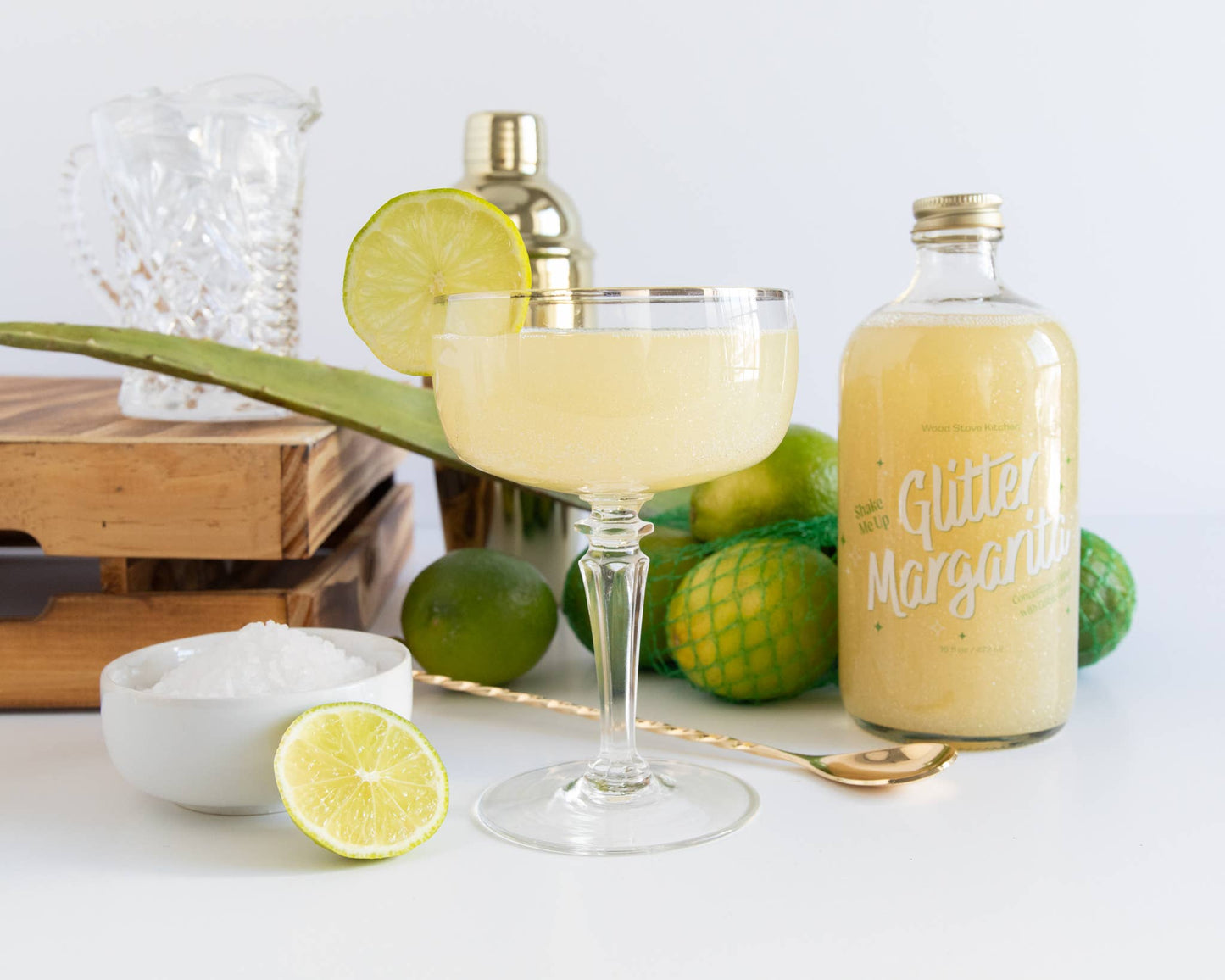 Glitter Margarita Cocktail & Mocktail Mixer (16 fl oz)