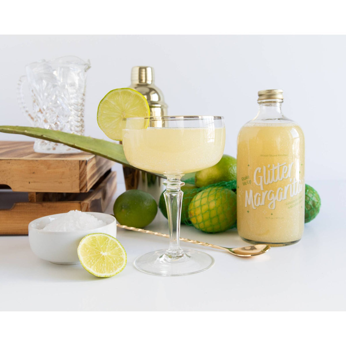 Glitter Margarita Cocktail & Mocktail Mixer (16 fl oz)