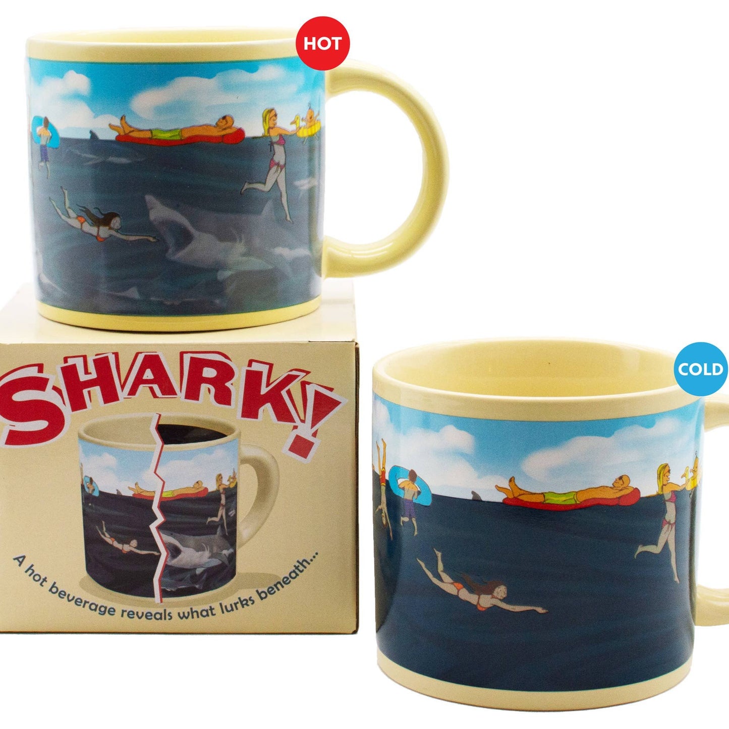 Shark! Heat-Changing Coffee Mug