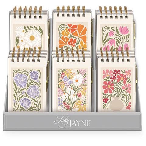 Flower Market Spiral Notepad Set