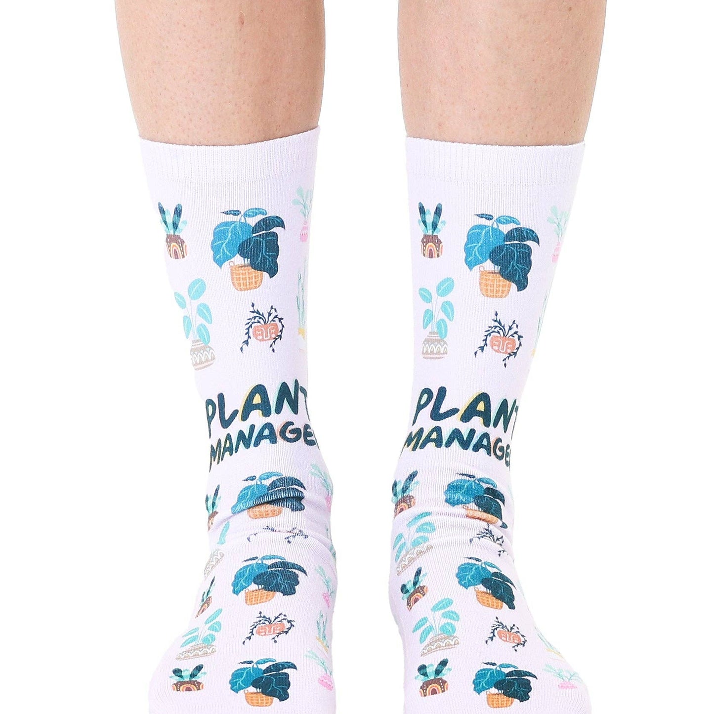 Plant Manager Pink Socks