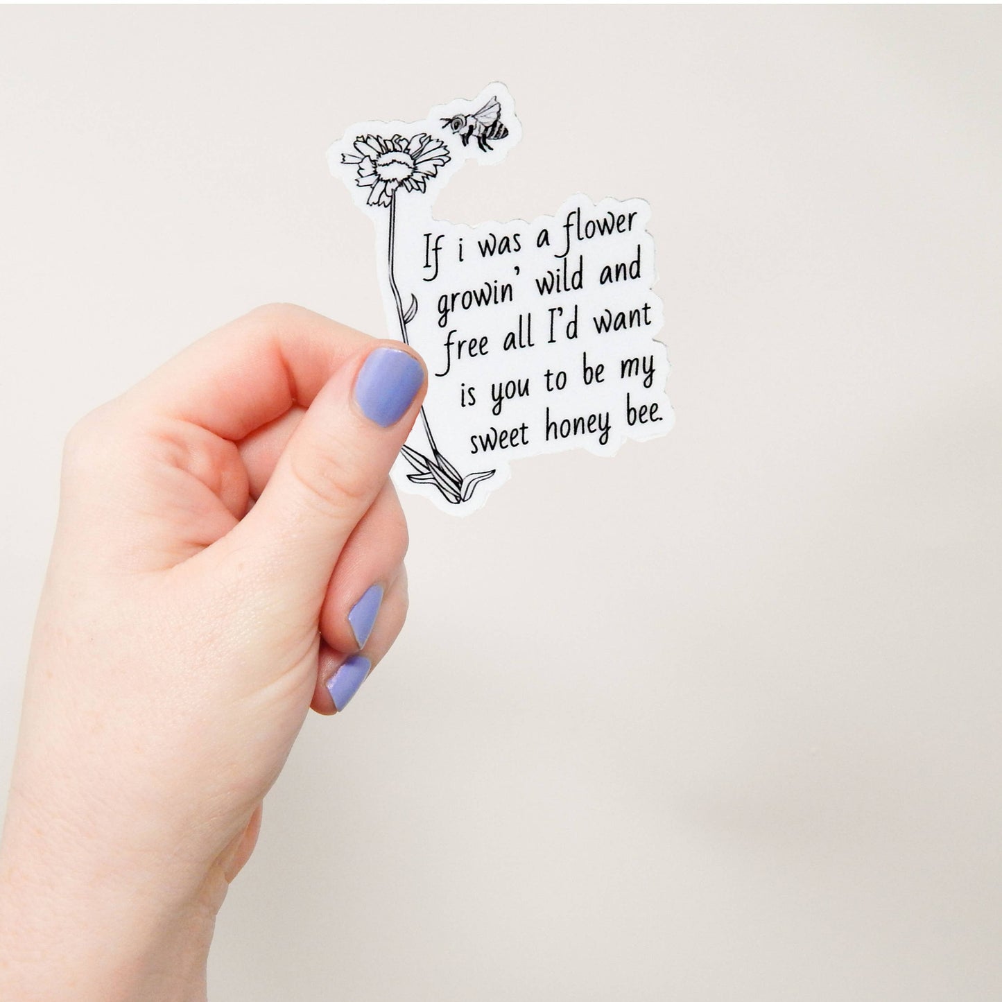 Sweet Honey Bee Sticker