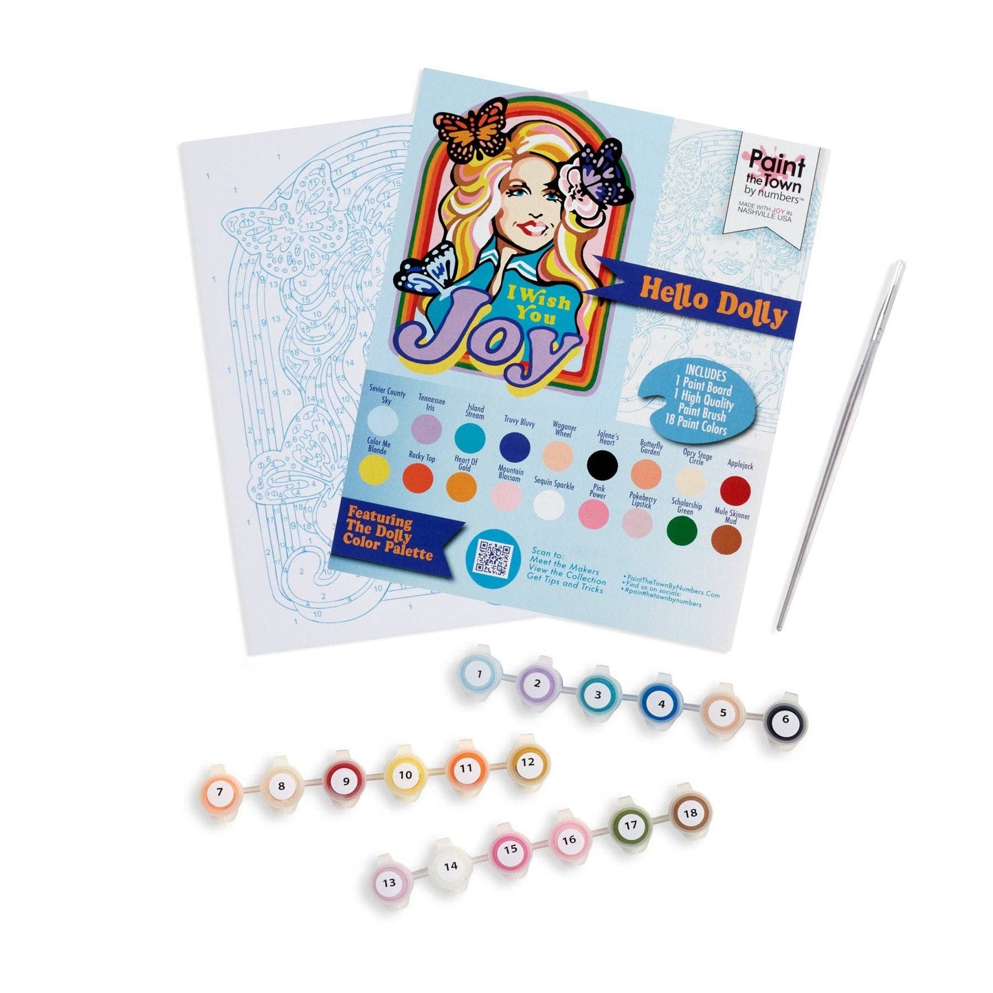 Dolly Paint by Number Kit