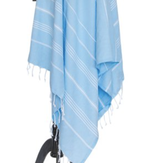 Light Blue Turkish Towel