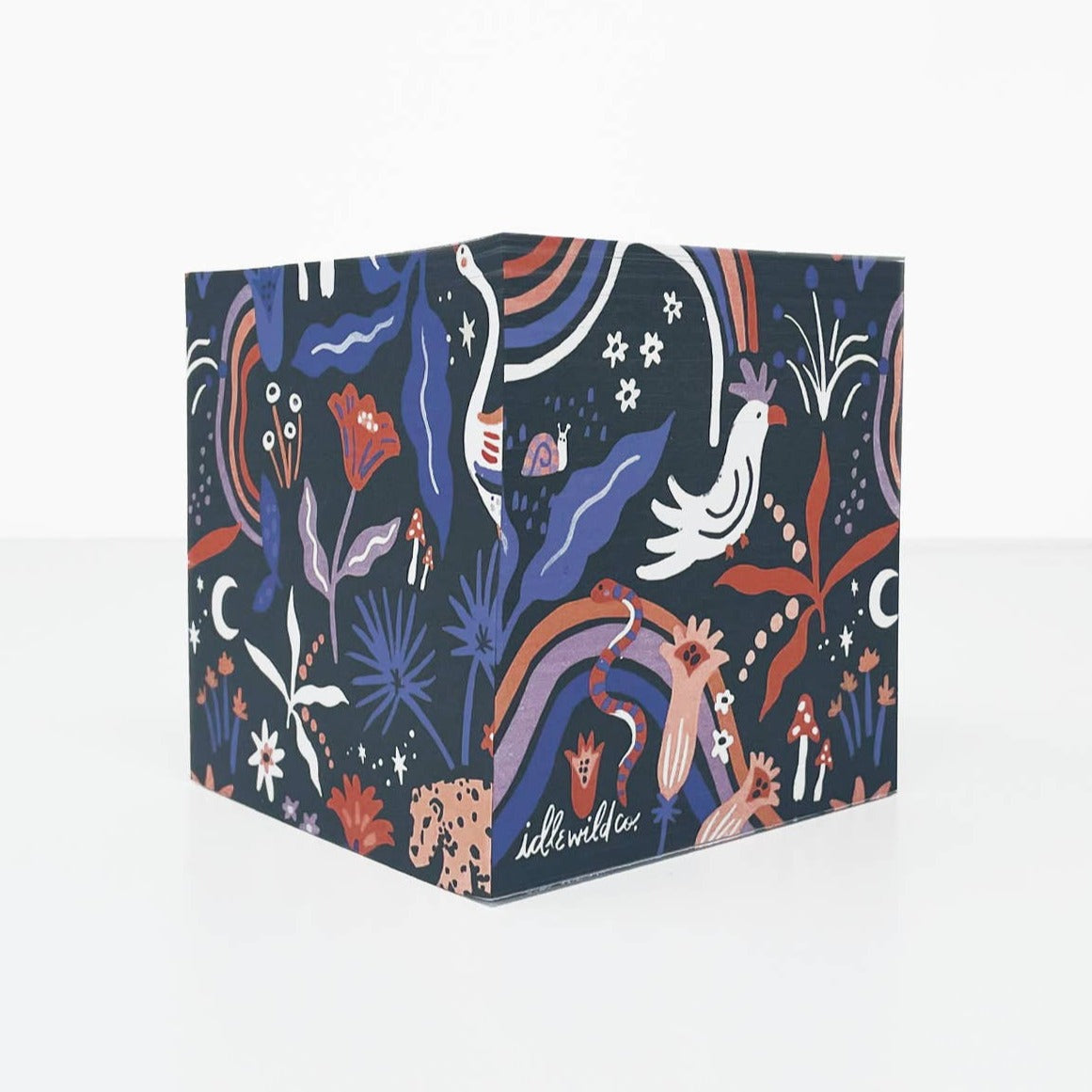 Midnight Menagerie Sticky Note Cube