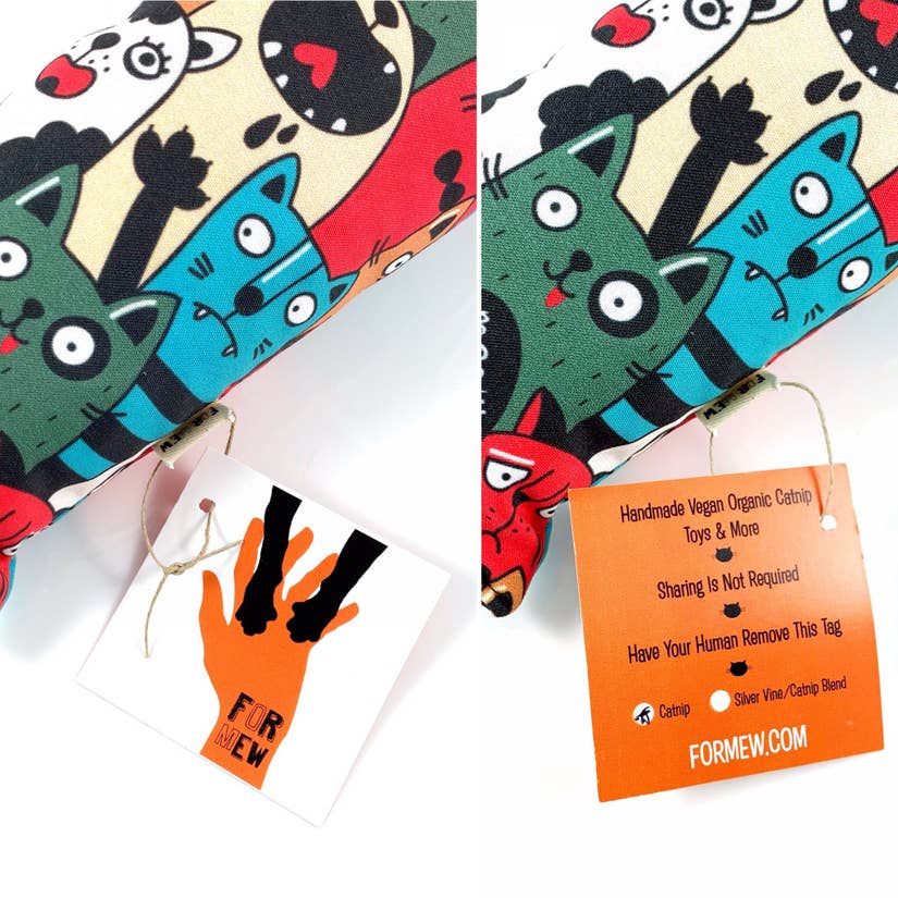 Jumbo Catnip Kicker Cat Toy