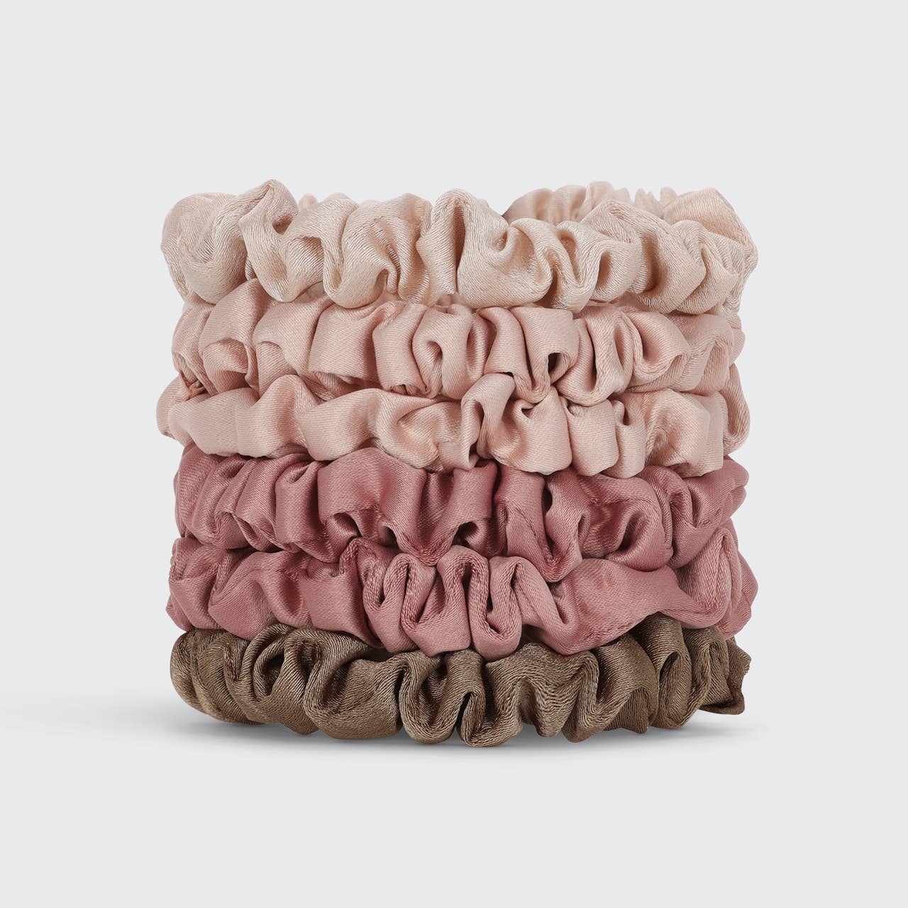 Terracotta Satin Hair Ties