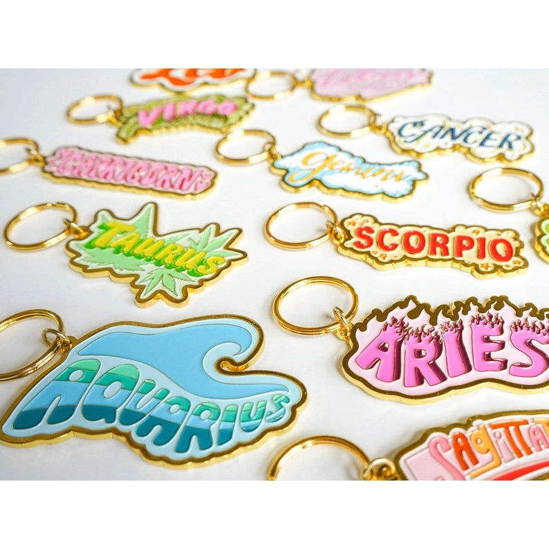 Zodiac Keychains