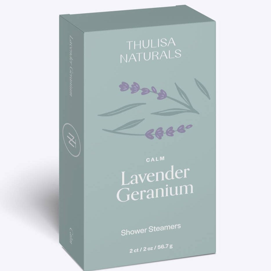 Lavender Geranium Shower Steamers
