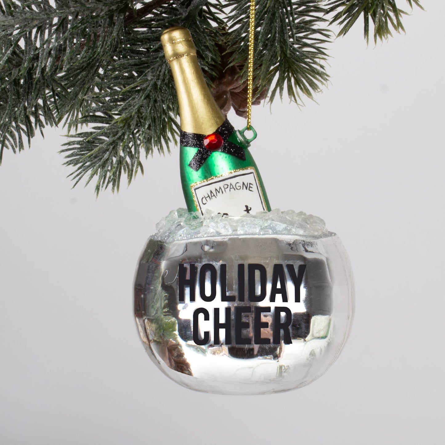 Disco Champagne Ornament