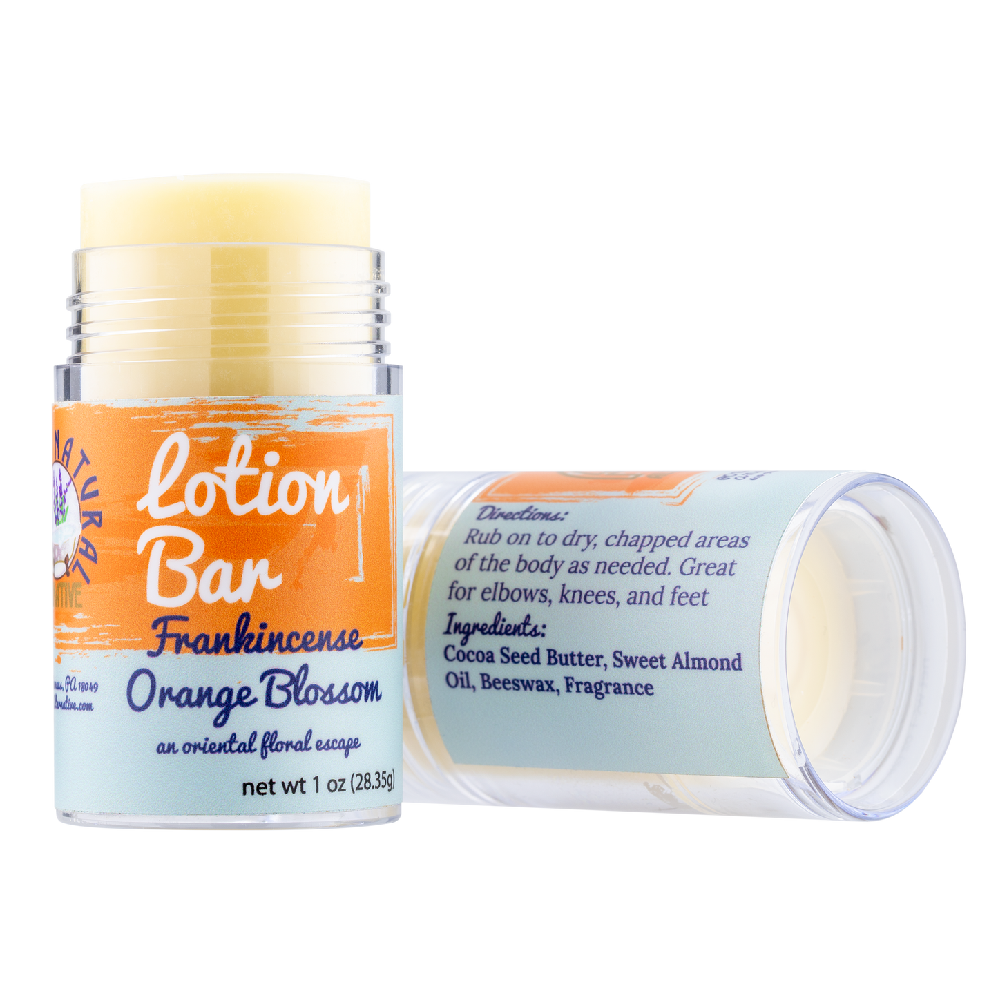 Frankincense & Orange Blossom Lotion Bar